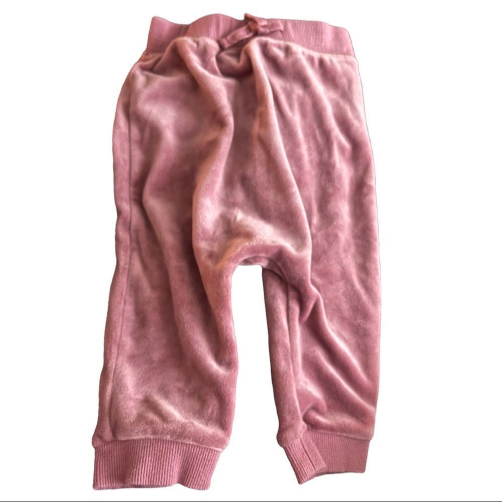 💥2/$15💥 Gymboree Baby - Pink Velvet Hammer Jogger - Picture 2 of 7